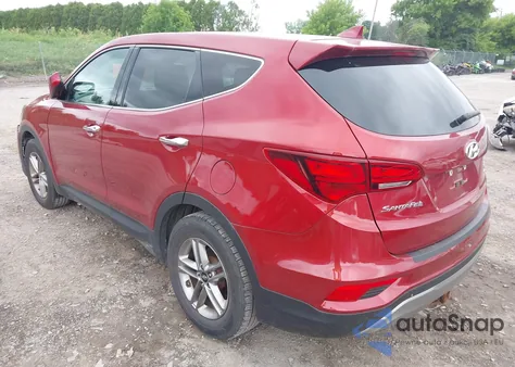 2017 Hyundai Santa Fe Sport 2.4L из США, поврежденный, VIN 5XYZTDLB4HG477605